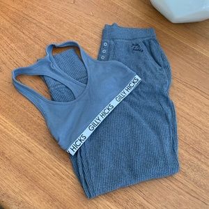 Gilly Hicks | Jogger Lounge Set- Blue